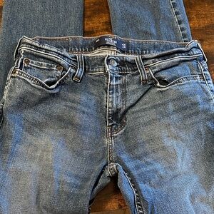 Hollister Slim Straight Blue Denim
